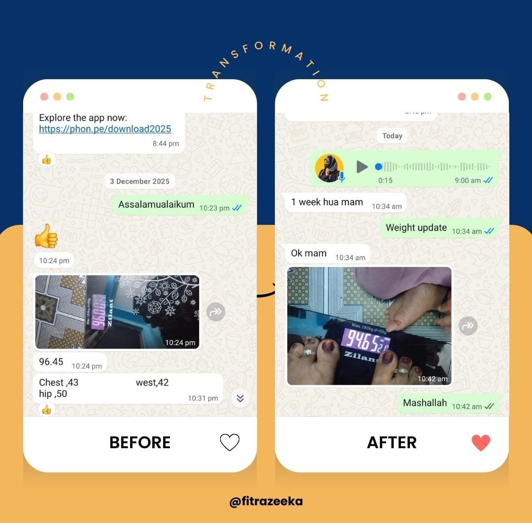 Mother feeling strong and confident.